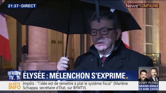 Jean-Luc Mélenchon sur son entretien avec Emmanuel Macron: Je ne pense pas l'avoir convaincu