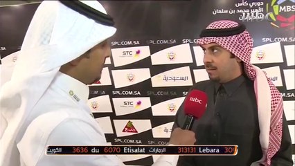 لقاءات ما بعد مباراة النصر والقادسية