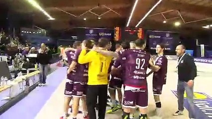 Présentation et fin du match Istres Montpellier