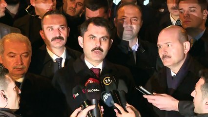 Bakan Kurum: 'Kurtarma operasyonu 5 noktada devam ediyor ' - İSTANBUL