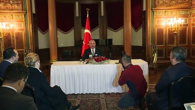 Dışişleri Bakanı Çavuşoğlu: 'ABD'nin Suriye'den çekilme sürecini takip etmek üzere bir görev gücü kuruldu' - WASHINGTON