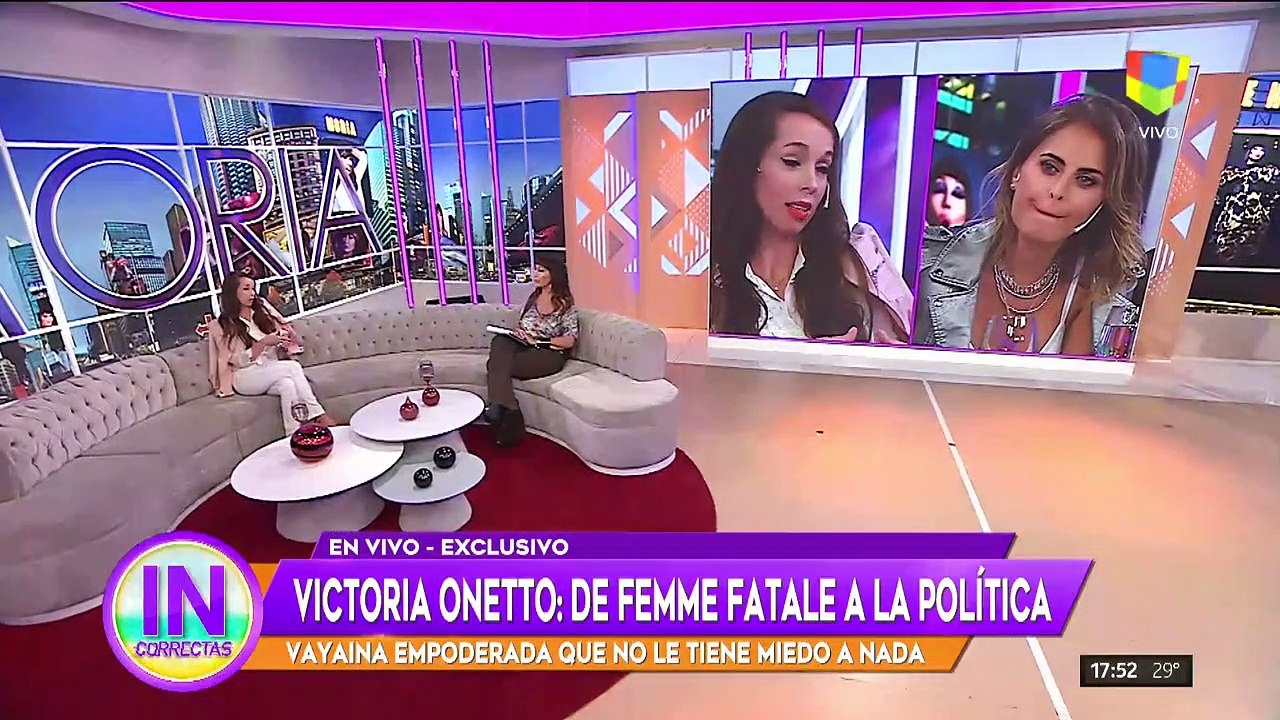 VICTORIA ONETTO CONTÓ EN TV SU MILITANCIA Y DE PASO DEMOLIÓ AL GOBIERNO