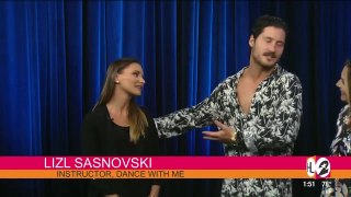 Salsa lesson with Val Chmerkovskiy from DWTS