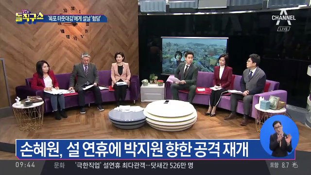 손혜원 vs 박지원…설날에도 이어진 설전