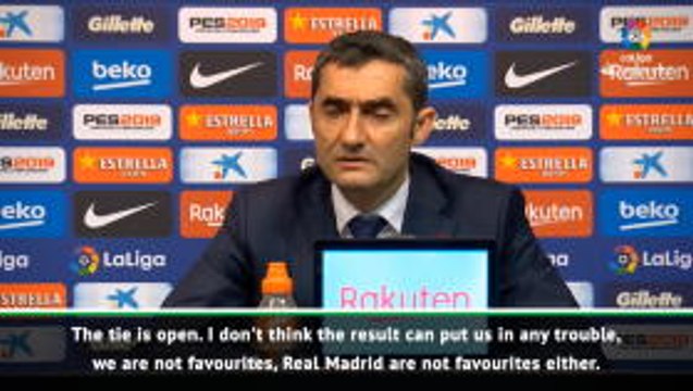 No favourites in Clasico Copa del Rey tie - Valverde