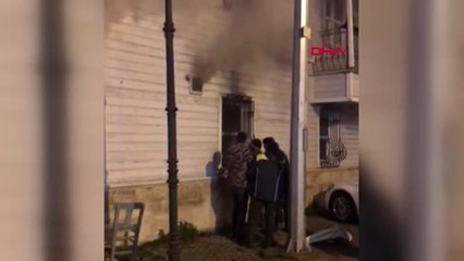 Eyüp'te Ahşap Hamam Yangını Paniğe Neden Oldu