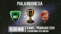 Jadwal Live Leg 2 Piala Indonesia PS Keluarga USU Vs Sriwijaya FC, Kamis 15.00 WIB