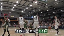Shevon Thompson Posts 20 points & 15 rebounds vs. Raptors 905