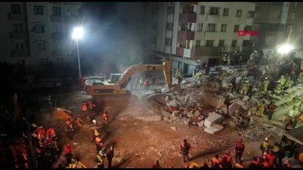 Kartal'daki Çöken Binadaki Kurtarma Çalışmalarına Devam Ediliyor