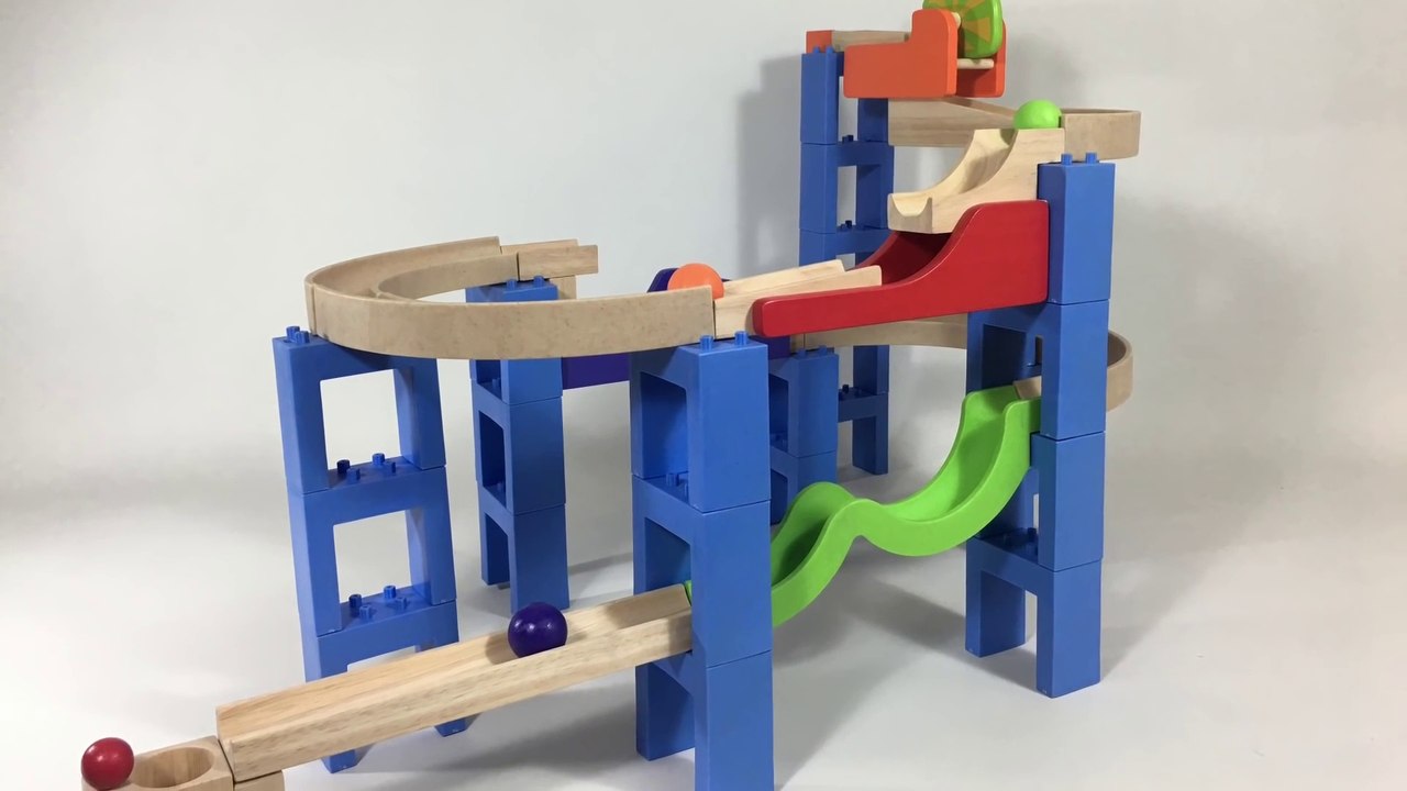 Trix Track Bouncing Spiral Track Mable Run Race Marble Maze - Toy Unboxing  Review || Keith's Toy Box