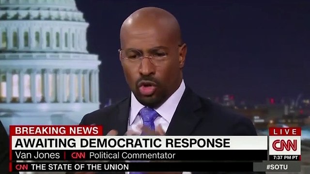CNN’s Van Jones Says Trump’s 'Psychologically Incoherent' SOTU Address Mixed 'Cookies And Dog Poop'