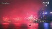 Hong Kong celebrates Lunar New Year with dazzling fireworks