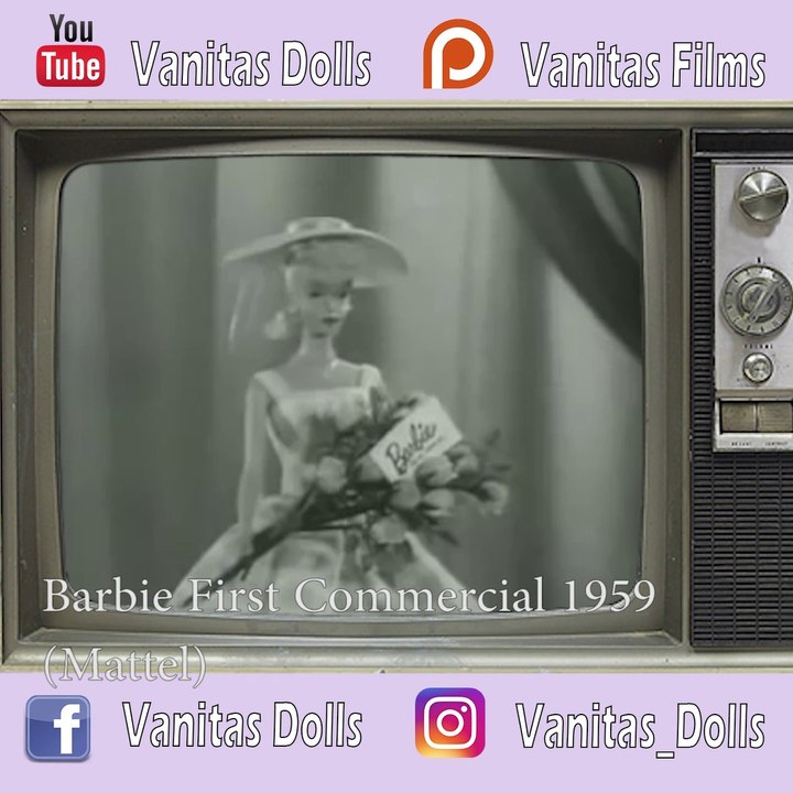 VANITAS DOLLS Barbie primer comercial Comerciales Retro 3