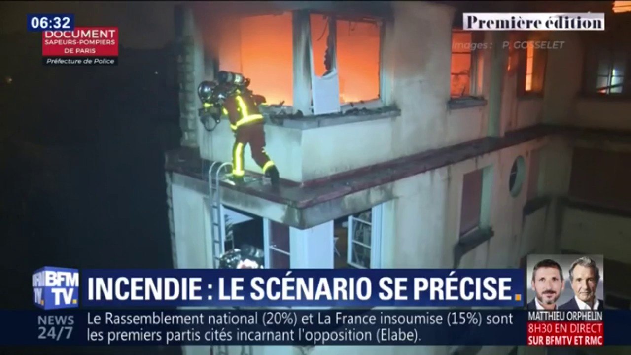 Les circonstances de l'incendie à Paris se précisent