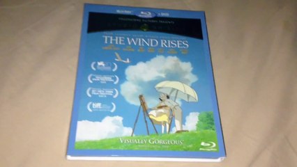 The Wind Rises Blu-Ray/DVD Unboxing