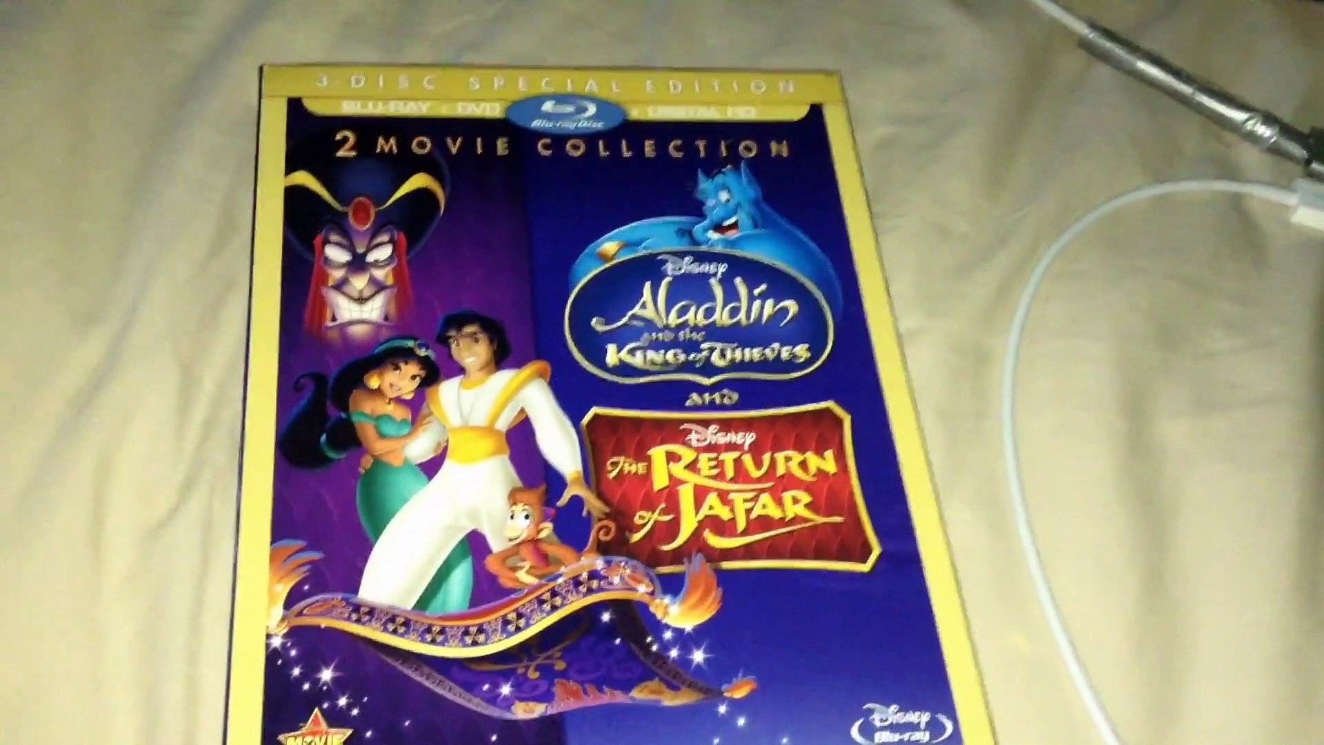 Aladdin: The Return of Jafar & The King of Thieves Blu-Ray/DVD