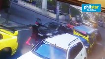 CCTV footage shows indiscriminate firing in Malate, Manila