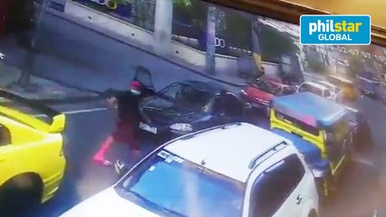 CCTV footage shows indiscriminate firing in Malate, Manila
