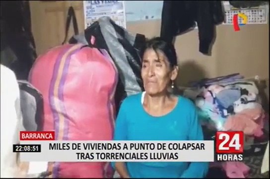 Lluvias inusuales golpean Barranca y podrían afectar más ciudades en la costa central