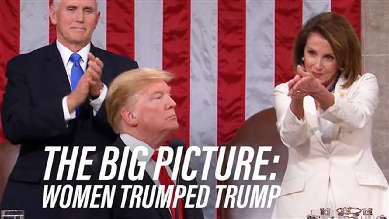 How women won Trump's State of the Union speech
