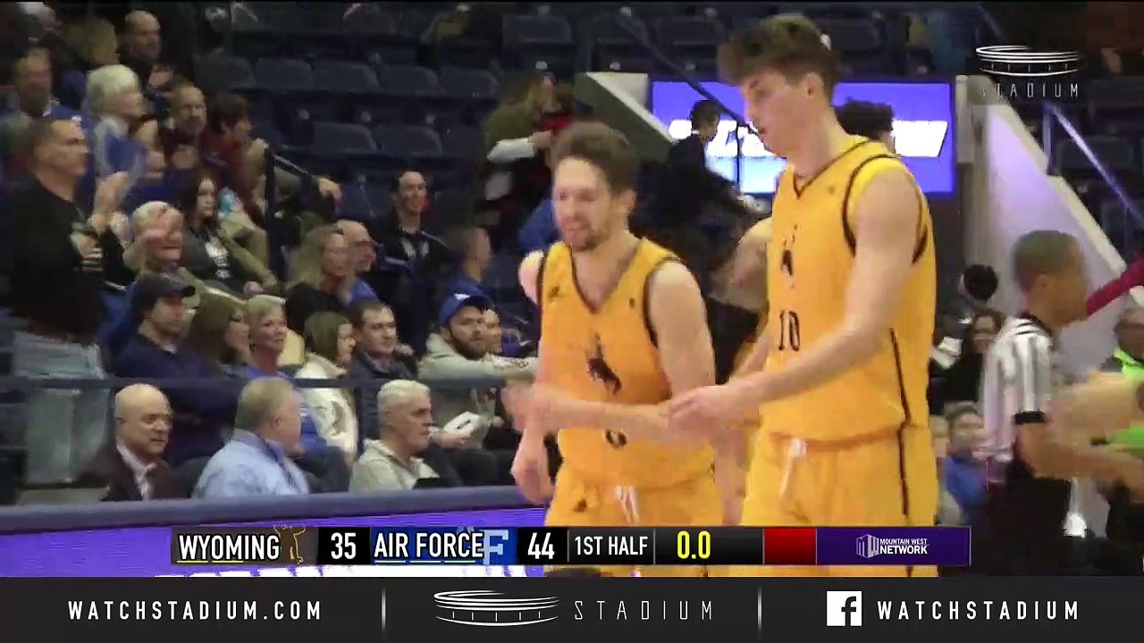 Wyoming vs. Air Force Basketball Highlights (2018-19)