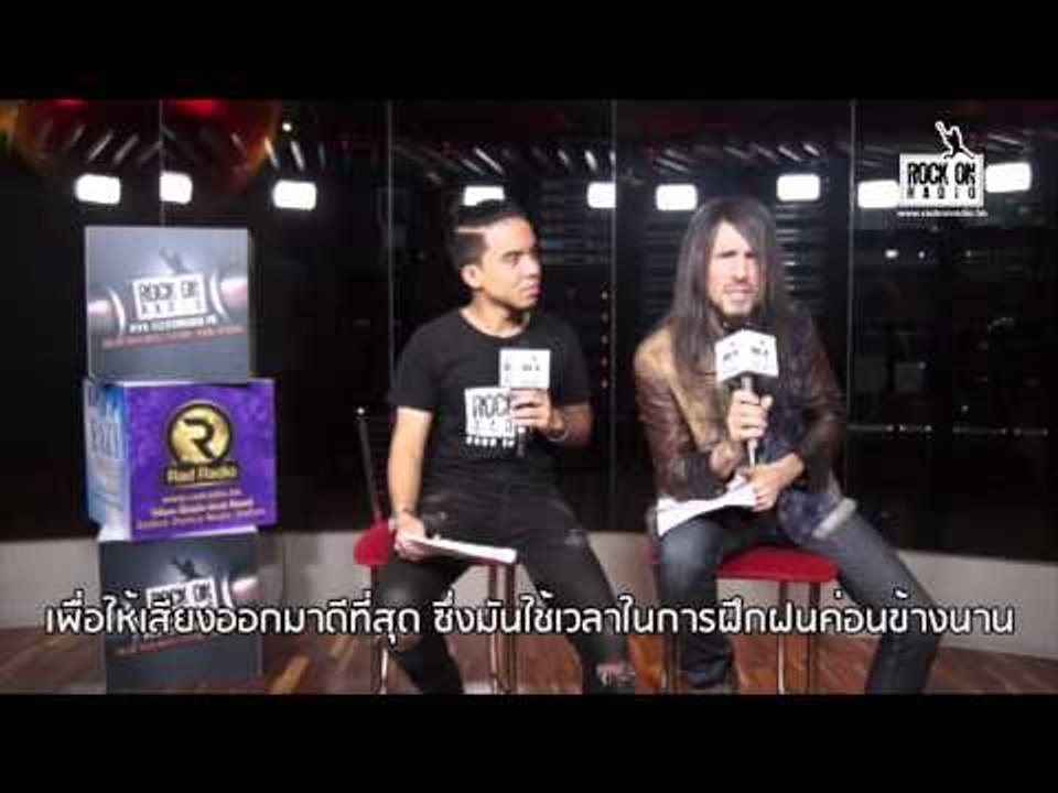 Exclusive : เปิดสตูฯต้อนรับ Ron Bumblefoot Thal