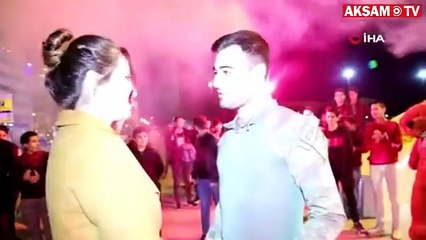 Mehmetçik’ten sürpriz evlenme teklifi