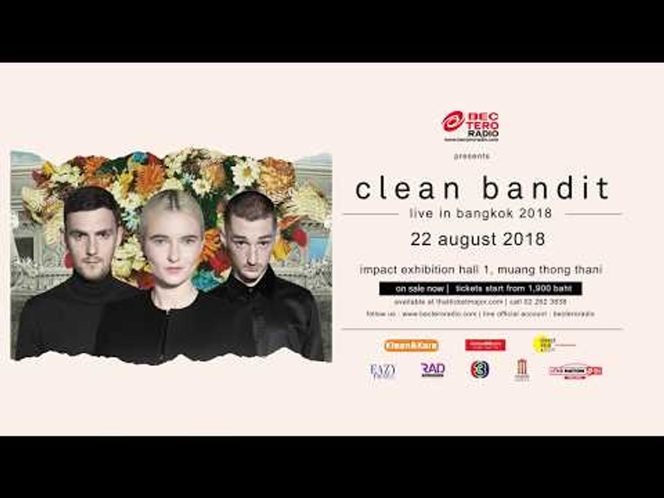 BEC-TERO RADIO presents Clean Bandit Live in Bangkok