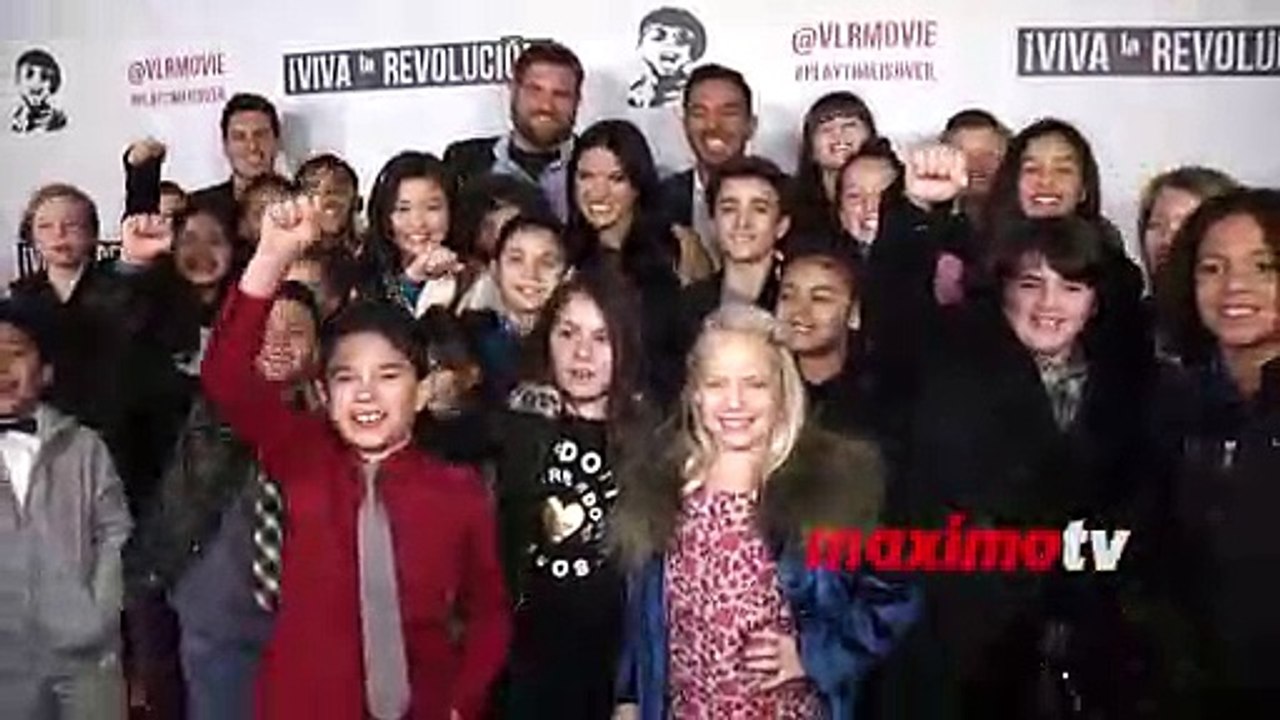 Maite Perroni and Cast ¡Viva la Revolución! Premiere Red Carpet