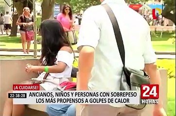 Verano 2019: niños, ancianos y personas con sobrepeso los más propensos a golpes de calor