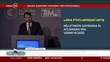 Berat Albayrak konuşuyor