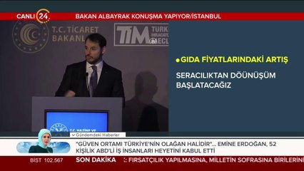 Berat Albayrak konuşuyor