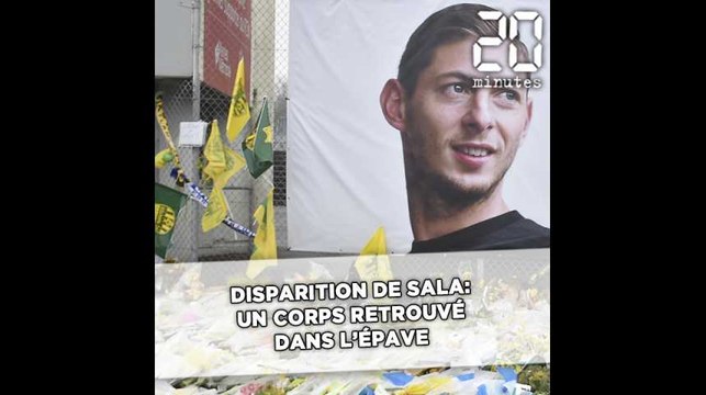 Disparition d'Emiliano Sala: un corps retrouvé dans l'épave