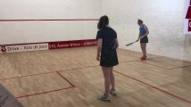 Squash : la finale dames du tournoi international de l’Aramis à Mons