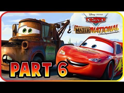 Cars Mater-National Championship Walkthrough Gameplay Part 6 (PS3, X360, Wii, PS2) Ornament Valley