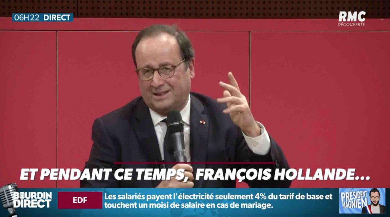 François Hollande fait la leçon à Emmanuel Macron - ZAPPING ACTU DU 07/02/2019
