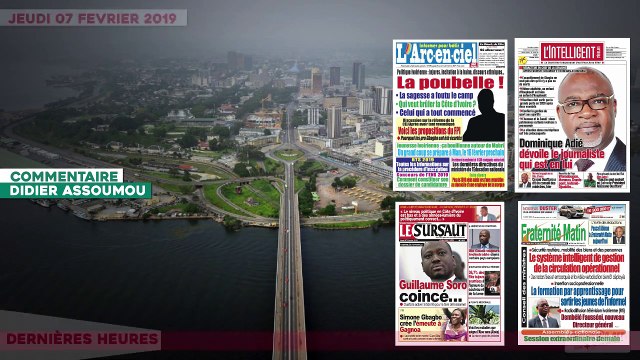 Le Titrologue du 07 Février 2019 : Assemblée Nationale, Guillaume Soro coincé…