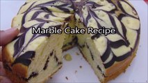 Cake Recipe Without Oven - Marble Cake Recipe