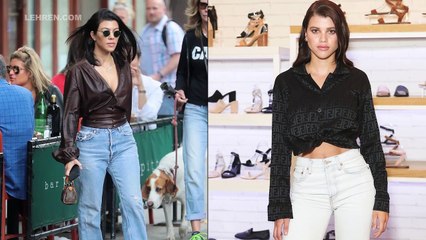 Sofia Richie's New Hairdo Makes Her Look More Like Kourtney Kardashian!
