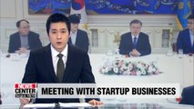President Moon emphasizes need to create environment that encourages startups