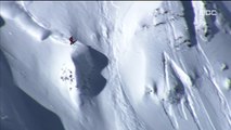 [스포츠 영상] 눈 덮인 계곡에서 스키 대회를!