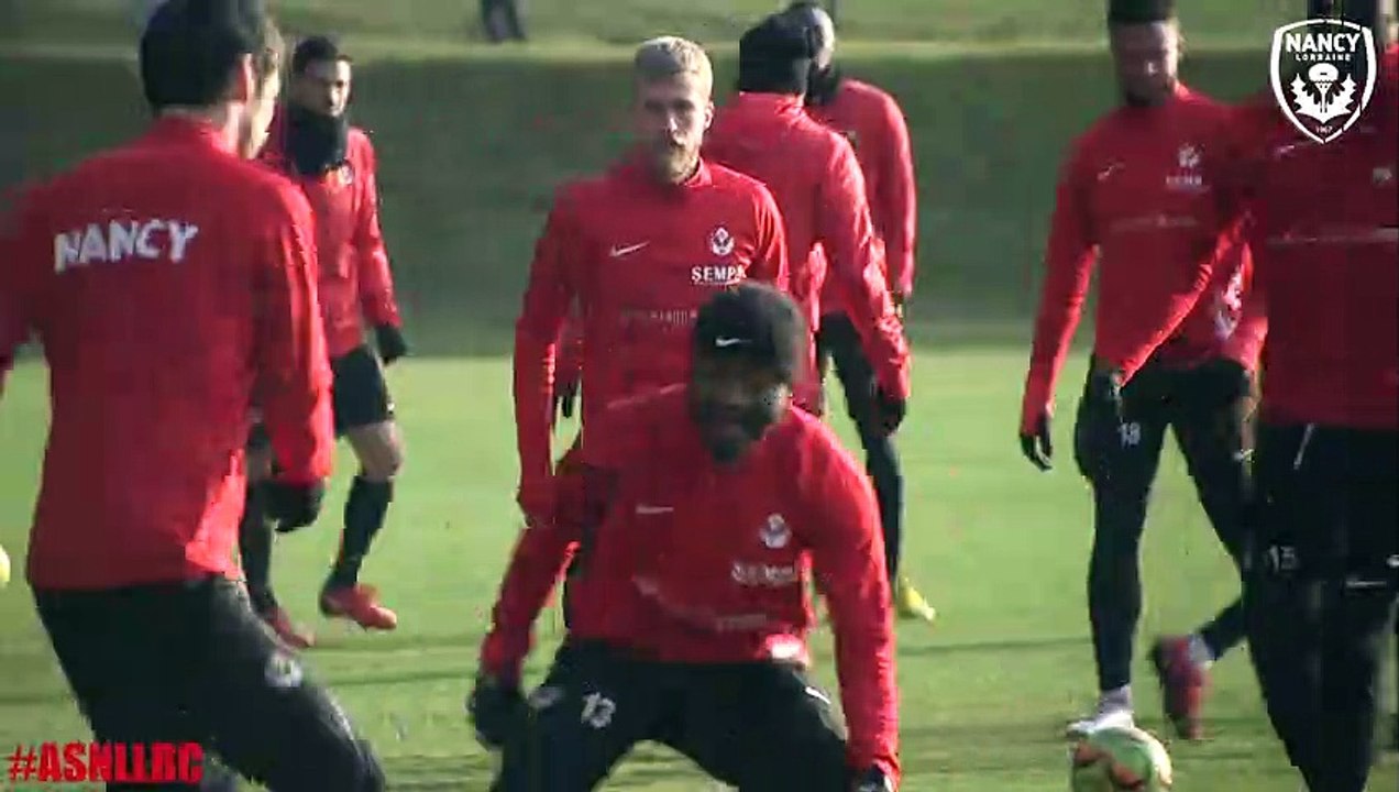 L'avant-match de Nancy-Châteauroux