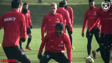 L'avant-match de Nancy-Châteauroux