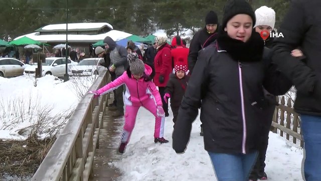 Bolu’da, yarıyıl tatilinde turizm merkezlerine 145 bin tatilci geldi