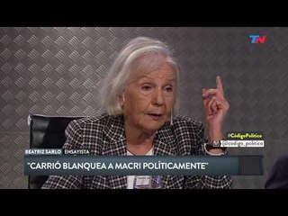 Beatriz Sarlo en Código Político