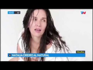 Natalia Oreiro tapa de revista a los 40 y sin Photoshop