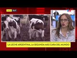 La leche argentina, la segunda más cara del mundo