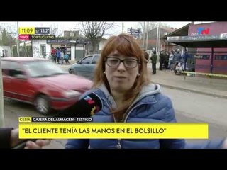 Cliente baleado en intento de robo a supermercado en Tortuguitas