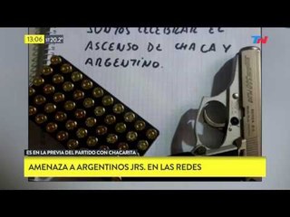 Amenazan a Argentinos Jrs desde las redes sociales