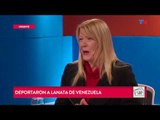 Stolbizer sobre Lanata deportado de Venezuela